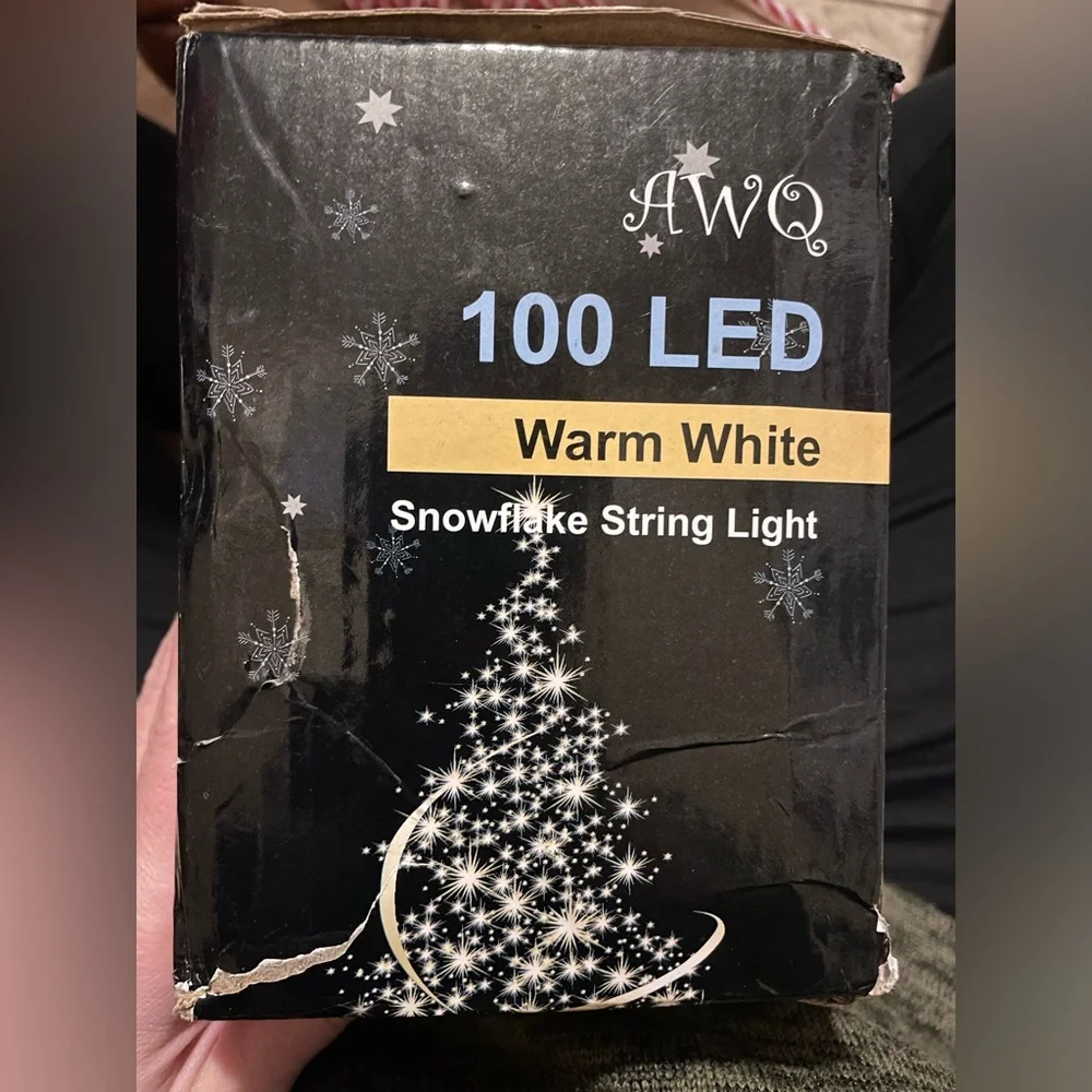 Snowflake String Lights